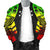 Gambier Islands Men Bomber Jackets - Polynesian Tattoo Reggae - Polynesian Pride