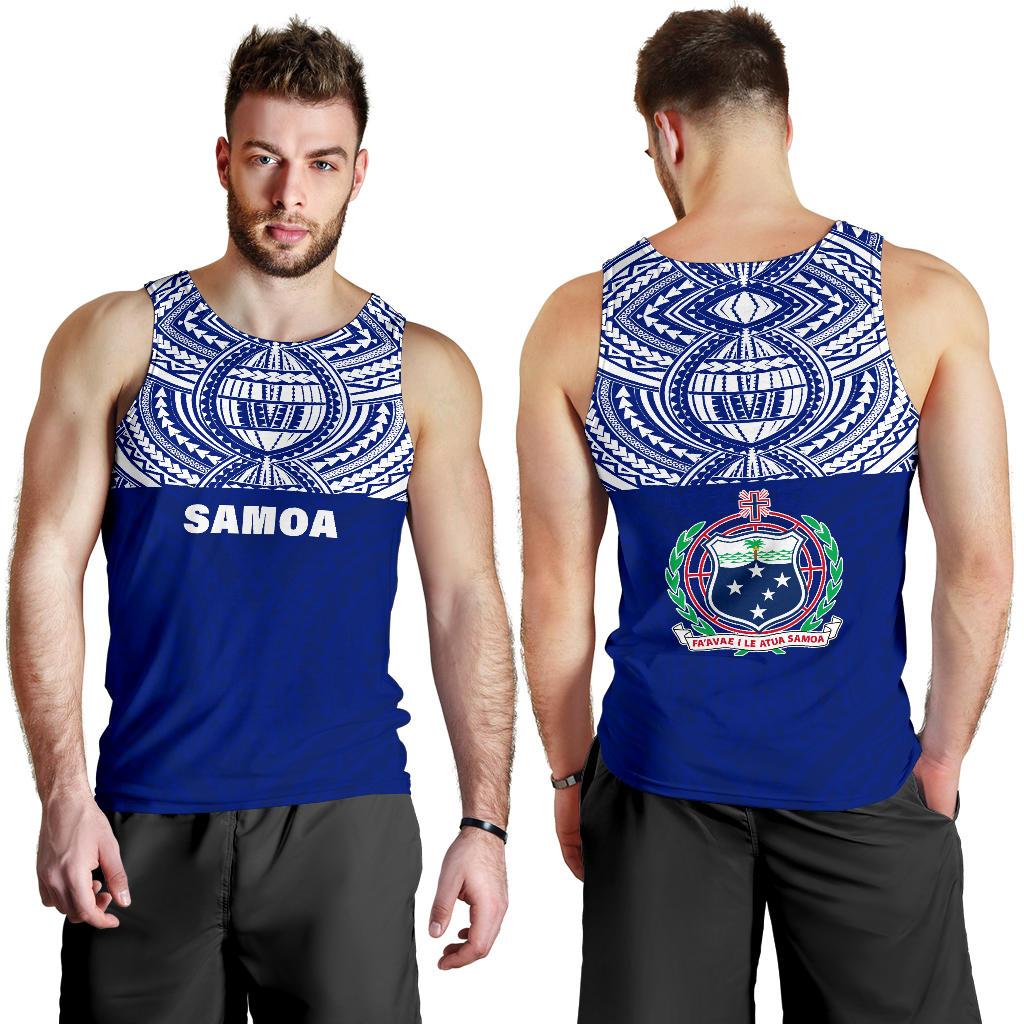 Samoa Men's Tank Top - Polynesian Style - Polynesian Pride