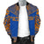 Marshall Islands Flag Polynesian Chief Men's Bomber Jacket - Polynesian Pride