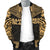 Gambier Islands Polynesian Chief Men's Bomber Jacket - Gold Version - Polynesian Pride