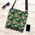 Hawaii Animals And Tropical Flowers Crossbody Boho Handbag - Polynesian Pride