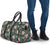 Tropical Monstera Leaf Red Hawaii Travel Bag - Polynesian Pride