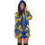 Nauru Hoodie Dress - Polynesian Tattoo Flag - Polynesian Pride