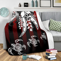 Fiji Premium Blanket - Vertical Stripes Style - Polynesian Pride