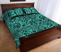 Hawaii Quilt Bed Set Polynesia Kakau Turtle AH - Polynesian Pride