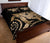 Hawaii Turtle Hibiscus Polynesian Vintage Quilt Bed Set - Gold - Polynesian Pride