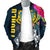 Tuvalu Men's Bomber Jackets - Summer Vibes - Polynesian Pride