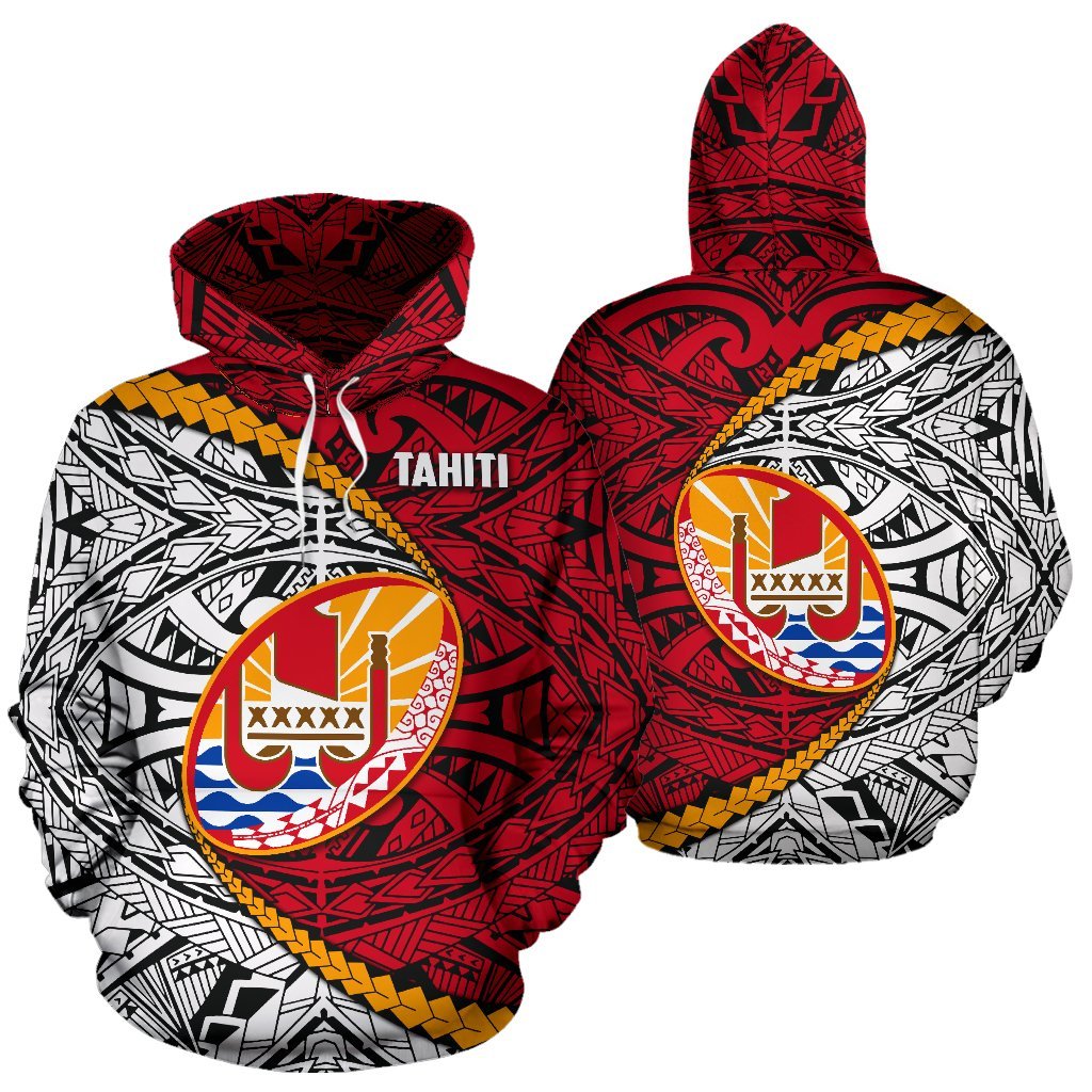 Tahiti Polynesian Rugby Hoodie - Polynesian Pride