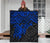 Cook Islands Premium Quilt - Blue Turtle - Polynesian Pride