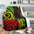 Chuuk Micronesian Premium Blanket - Reggae Tentacle Turtle - Polynesian Pride