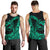 Polynesian Hawaii Men's Tank Top - Polynesian Turquoise Humpback Whale - Polynesian Pride