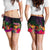 Niue Polynesian Personalised Women's Shorts - Summer Hibiscus - Polynesian Pride