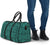 Polynesian Lauhala Mix Turquoise Hawaii Travel Bag - Polynesian Pride