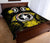 Northern Mariana Islands Polynesian Quilt Bed Set Hibiscus Yellow - Polynesian Pride