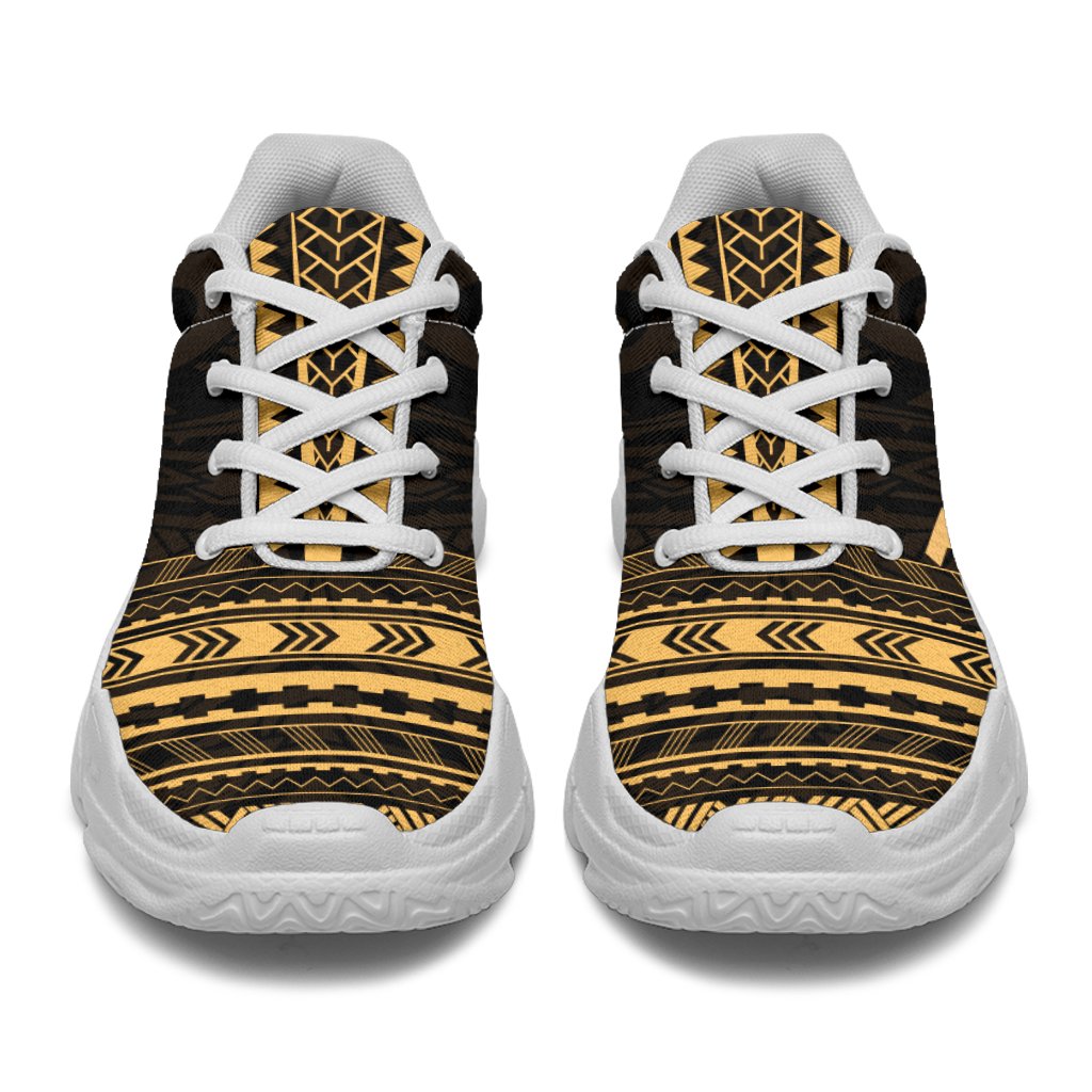 Tonga Chunky Sneakers - Polynesian Chief Gold Version - Polynesian Pride