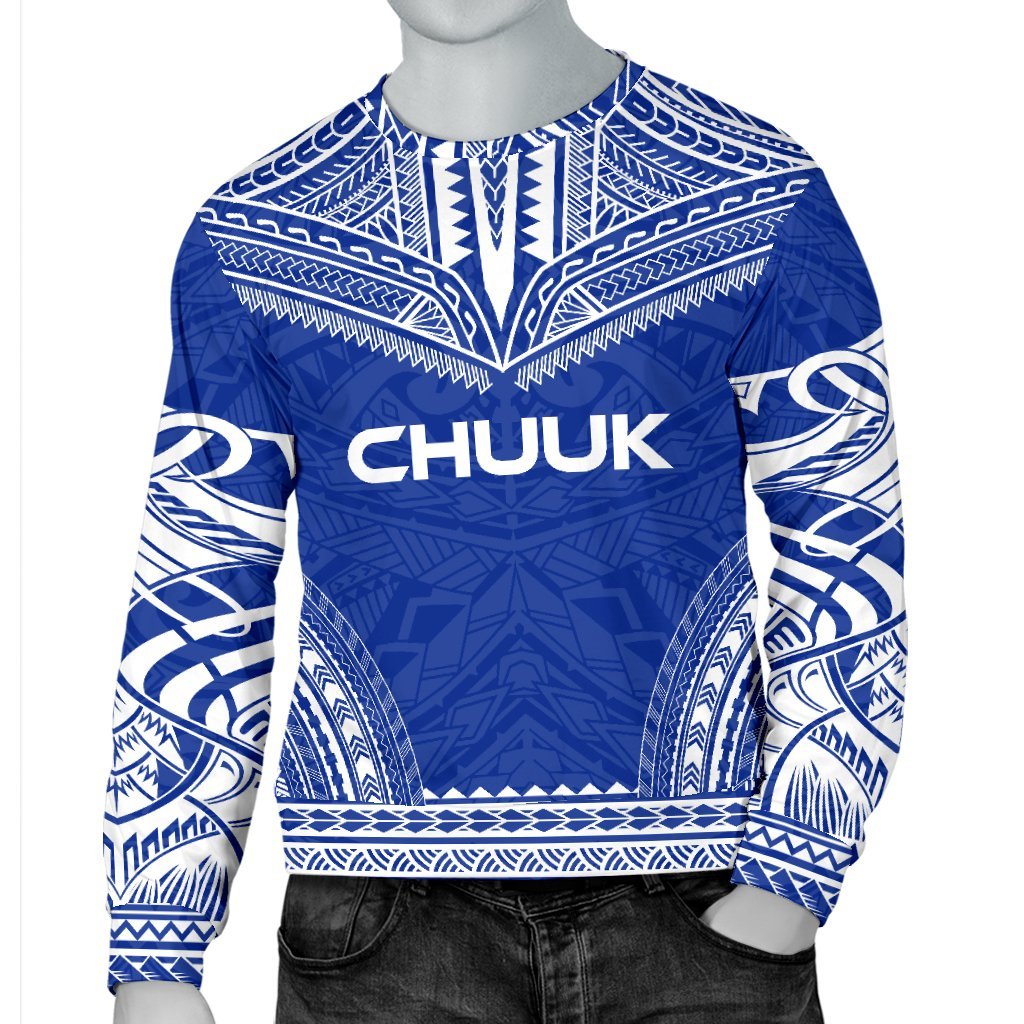 Chuuk Sweater - Polynesian Chief Flag Version - Polynesian Pride