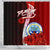 Federated States Of Micronesia Polynesian Shower Curtain - Coat Of Arm With Hibiscus - Polynesian Pride