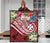 Wallis and Futuna Polynesian Premium Quilt - Summer Plumeria (Red) - Polynesian Pride