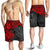 Tahiti Polynesian Men's Shorts - Red Turtle - Polynesian Pride