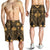 Samoa Polynesian Men's Shorts - Samoa Reggae Seal with Polynesian Tattoo - Polynesian Pride