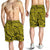 Polynesian Maori Lauhala Yellow Men's Short - Polynesian Pride