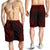 Papua New Guinea Men's Shorts - Polynesian Chief Red Version - Polynesian Pride