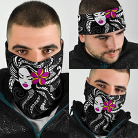 Hula Girl Polynesian Bandana 3 - Pack - White - AH - Polynesian Pride