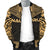 Nauru Polynesian Chief Men's Bomber Jacket - Gold Version - Polynesian Pride