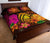 Personalized - Hawaiian Map Turtle Tribal Kanaka Hibiscus Plumeria Polynesian Quilt Bed Set - Polynesian Pride