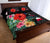 Hawaii Bedding Set - Hawaii Map Hibiscus Quilt Bed Set - Polynesian Pride