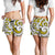 Polynesian Maori Ethnic Ornament Yellow Women's Short - Polynesian Pride