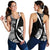 Kanaka Hawaii Map White Polynesian Women's Racerback Tank White - Polynesian Pride