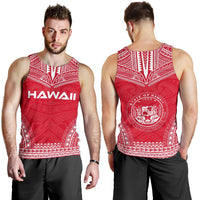 Hawaii Men's Tank Top - Polynesian Chief Flag Version - Polynesian Pride