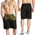 New Zealand All Over Print Men'S Shorts, Maori Polynesian Tattoo Gold - Polynesian Pride