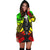 Niue Hoodie Dress - Polynesian Tattoo Reggae - Polynesian Pride