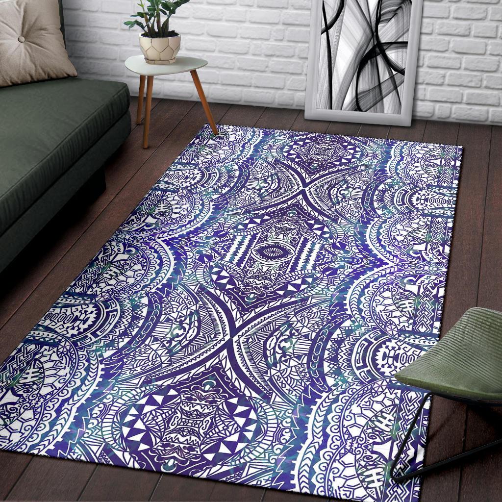 Polynesian Purple Area Rug - Polynesian Pride