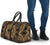 Polynesian Plumeria Mix Gold Black Hawaii Travel Bag - Polynesian Pride