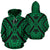 Hawaii Hoodie Polynesian Tradition Green Pullover - Polynesian Pride