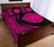 Hawaii Polynesian Pele Kanaka Quilt Bed Set Circle Style Pink - Polynesian Pride