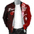 Chuuk Micronesia Custom Personalised Men's Bomber Jacket - Coat Of Arm With Hibiscus - Polynesian Pride