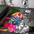 Tahiti Area Rug - Turtle Plumeria Banana Leaf - Polynesian Pride