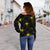 Kanaka Maoli Women's Off Shoulder Sweater Regal AH - Polynesian Pride