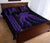 Hawaii Octopus KaKau Polynesian Quilt Bed Set - Purple - Polynesian Pride