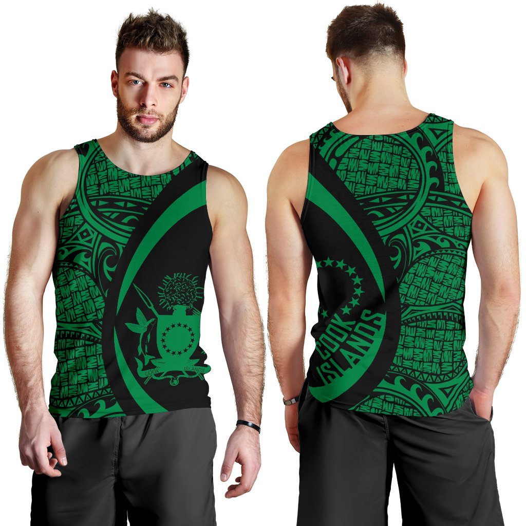 Cook Islands Polynesian Men'S Tank Top 03 - Polynesian Pride