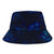 Pohnpei Polynesian Bucket Hat - Blue Turtle Hibiscus - Polynesian Pride