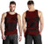 Cook Islands Men's Tank Top - Polynesian Chief Red Version - Polynesian Pride