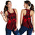 Guam Polynesian Women's Racerback Tank - Red Guam Coat Of Arms Polynesian Tattoo Red - Polynesian Pride