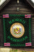 Hawaii Flag Polynesian Premium Quilt Green - Love Style - Polynesian Pride