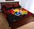 Tonga Polynesian Quilt Bed Set - Tongan Coat Of Arms Polynesian Tattoo - Polynesian Pride