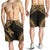 Wallis And Futuna Men's Shorts - Polynesian Chief Gold Version - Polynesian Pride